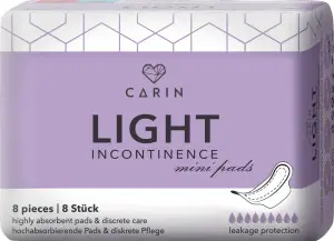 Carin Light inkontinenční vložky, 8 ks